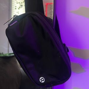 Black Lululemon Belt Bag